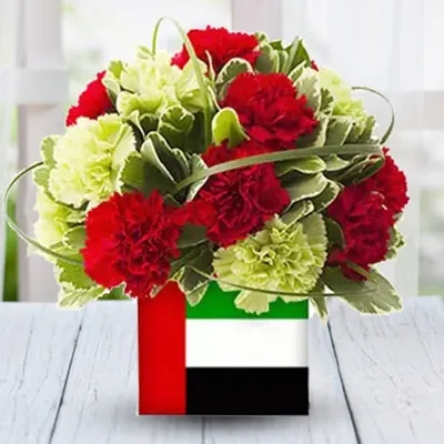 National Day Celebration Flower Box