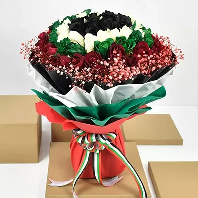 UAE National Day Flag Bouquet