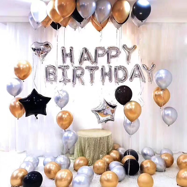 Happy Birthday Balloons-Decoration