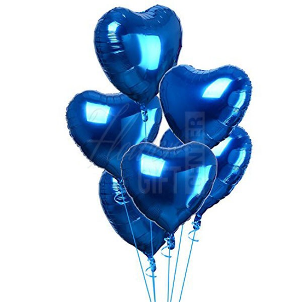 18 Inch Heart Foil Balloon With Helium