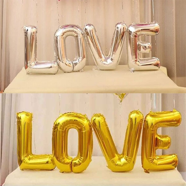 32 inch LOVE letter foil balloon