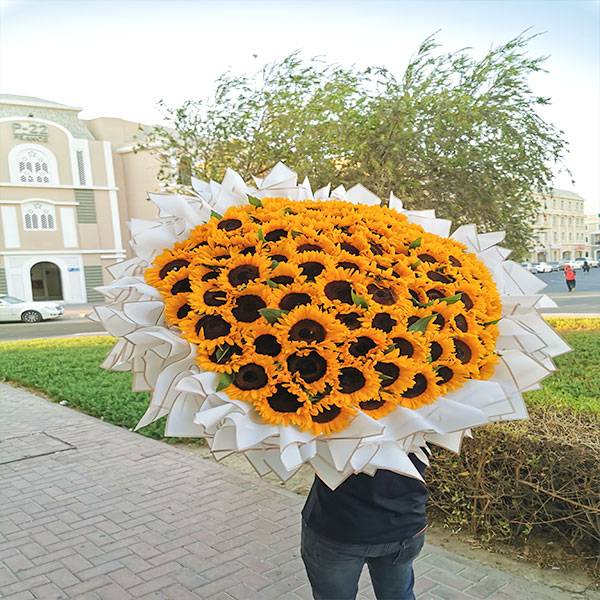 Big Sunflower Bouquet | Flower Gift Center