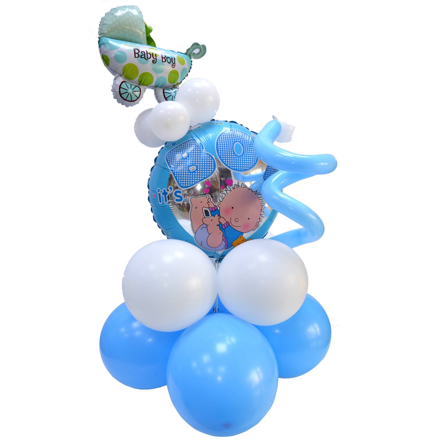 Baby Boy Balloon Stand | Flower Gift Center