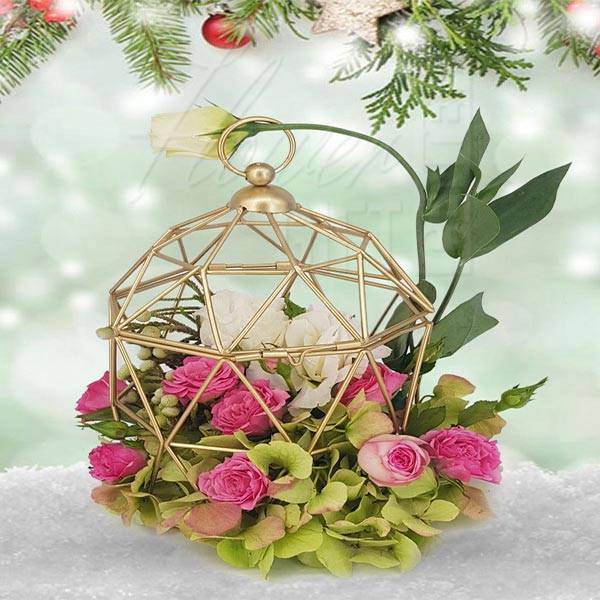 Bird Cage Floral Arrangement | Flower Gift Center
