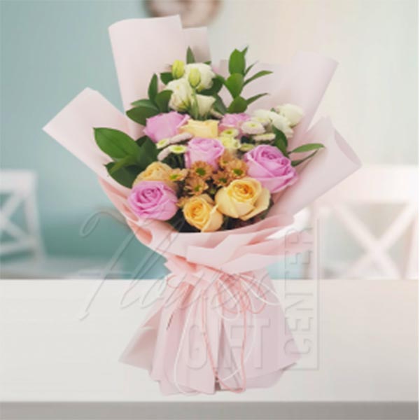 Purple Blush Bouquet | Flower Gift Center
