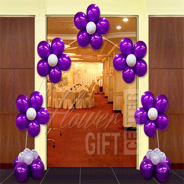 Door Acrh Balloon Flower | Flower Gift Center