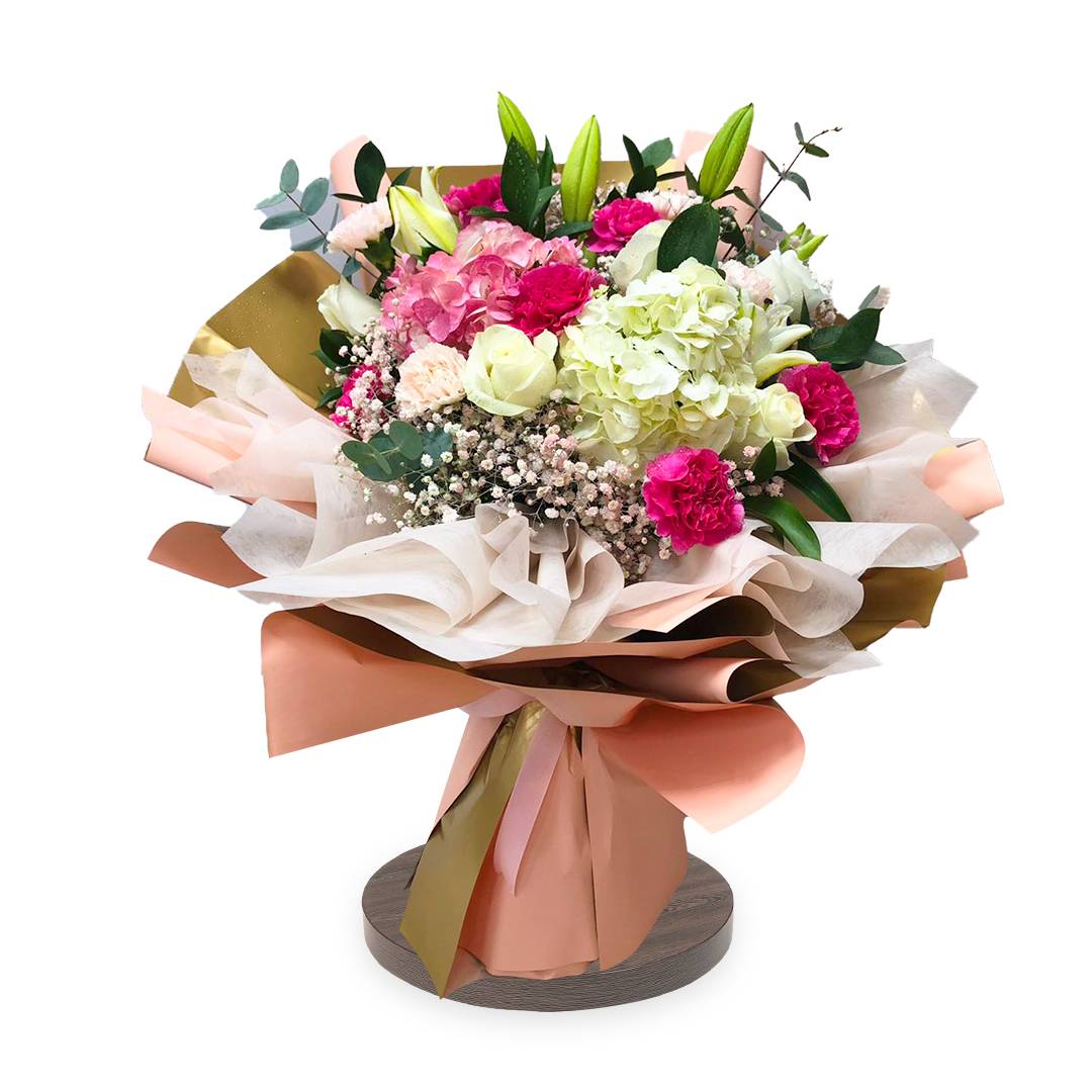 Fresh Mixed Flower With Gypso | Flower Gift Center