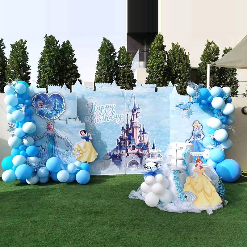 Princess Birthday Balloon Decoration