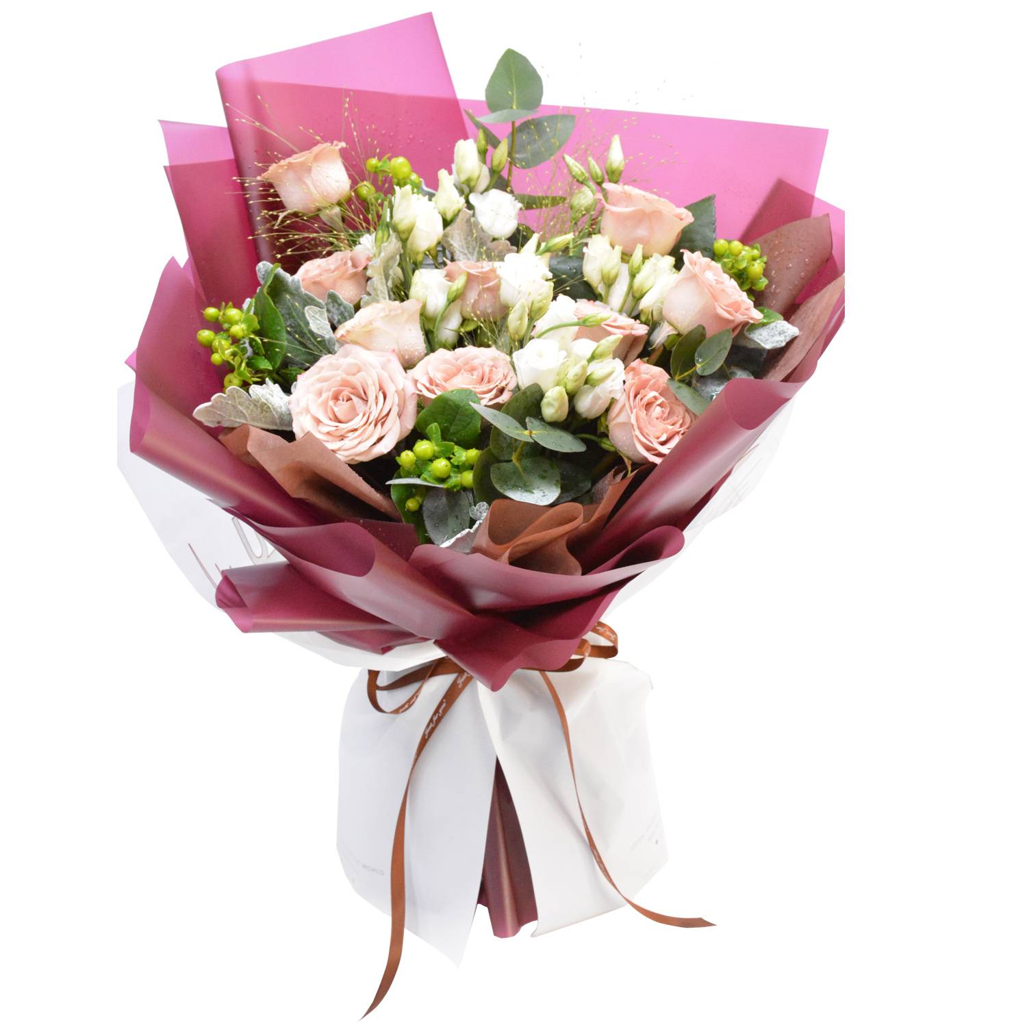 Baby Pink with Carnation Bouquet | Flower Gift Center