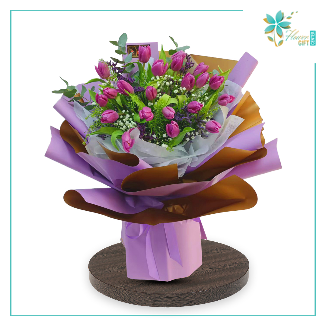 PurpleTulip Bouquet