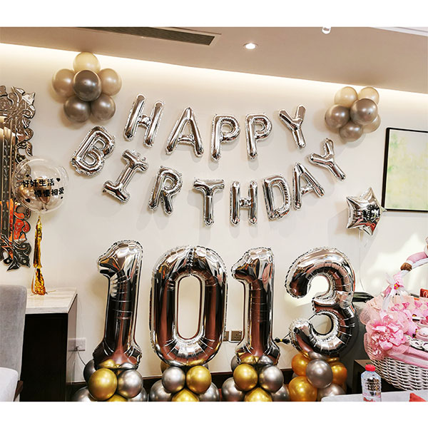 Happy Birthday Balloon-Home decoration | Flower Gift Center