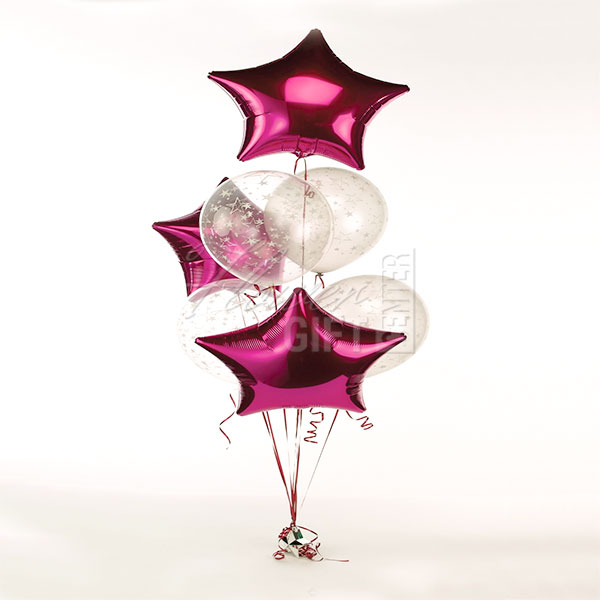 Mixed Bunch of Helium Balloons | Flower Gift Center
