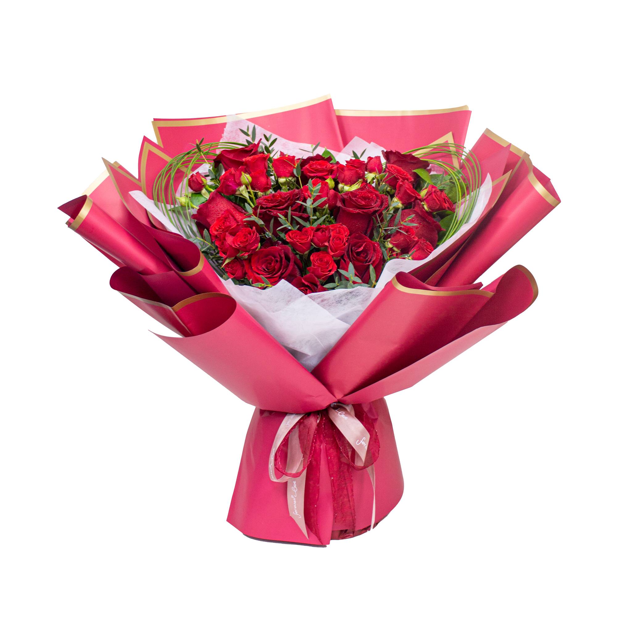 Red Roses Bouquet | Flower Gift Center