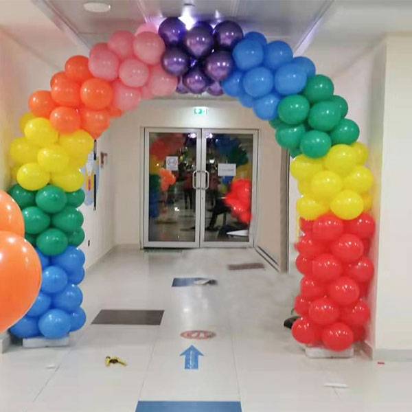 6 meter Rainbow Balloon Arch | Flower Gift Center
