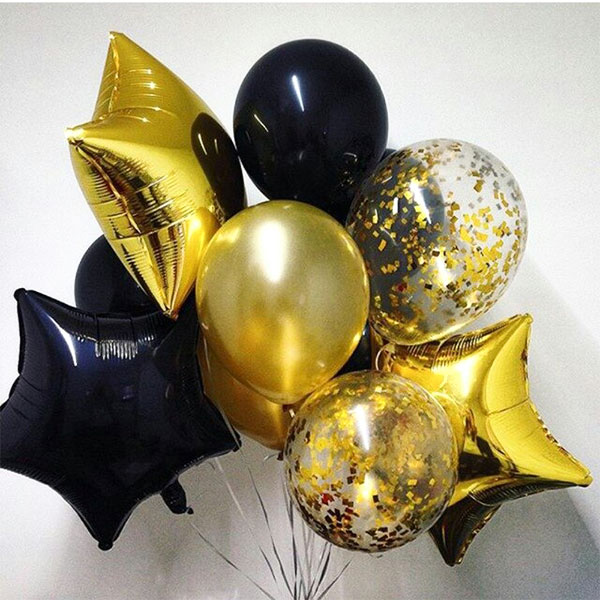 Mix Helium Balloons-Bunch | Flower Gift Center