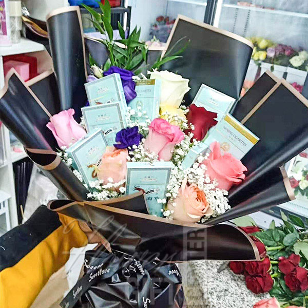Smoke Bouquet | Flower Gift Center