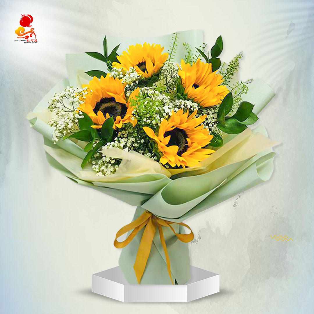 Sun Flower Bouquet | Flower Gift Center