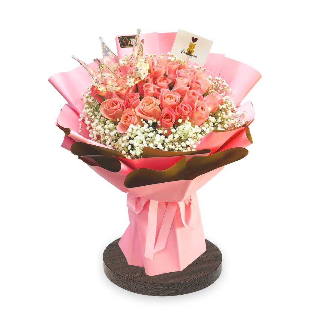 King Rose Flower Bouquet | Flower Gift Center