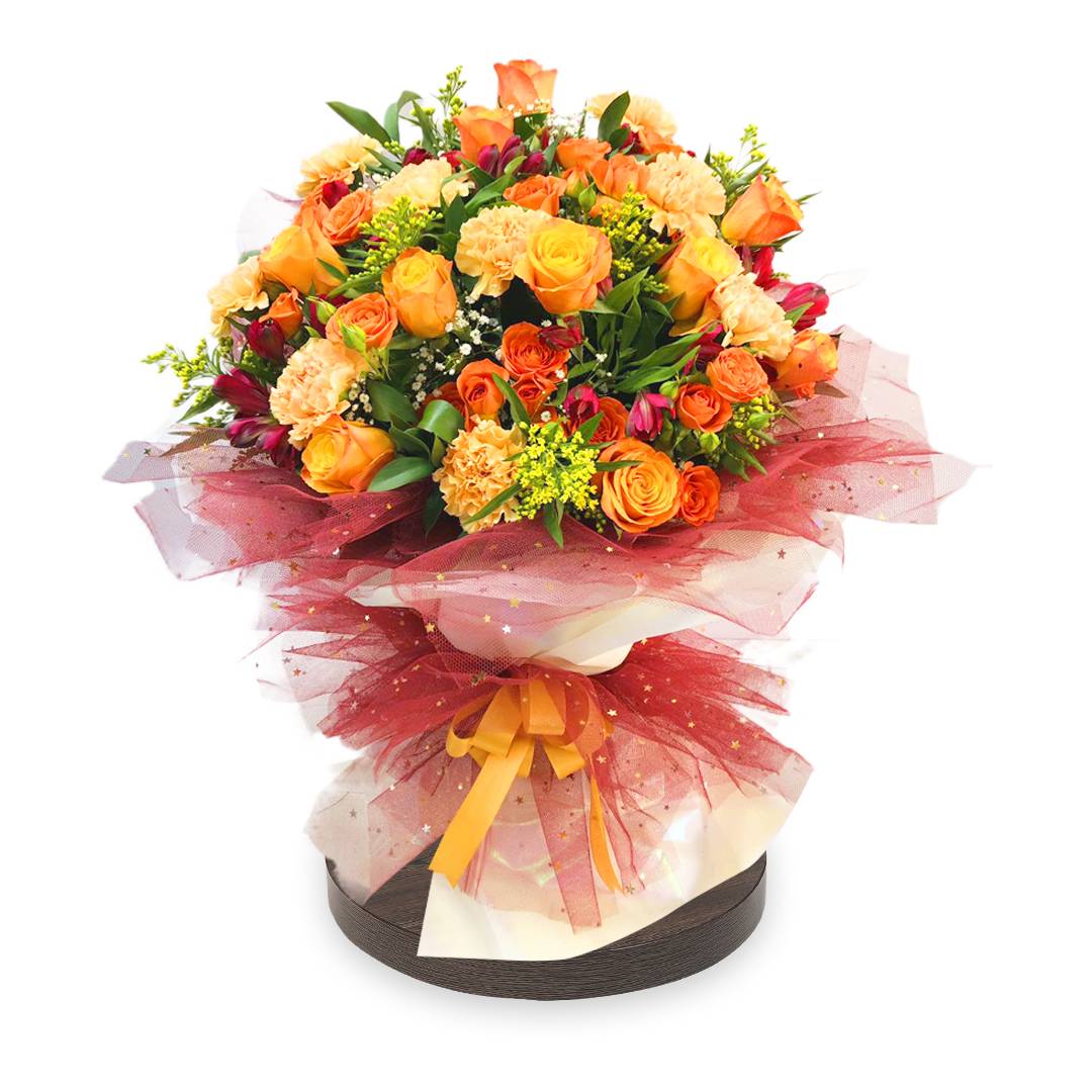Mixed Colorful Fresh Flower Bouquet | Flower Gift Center