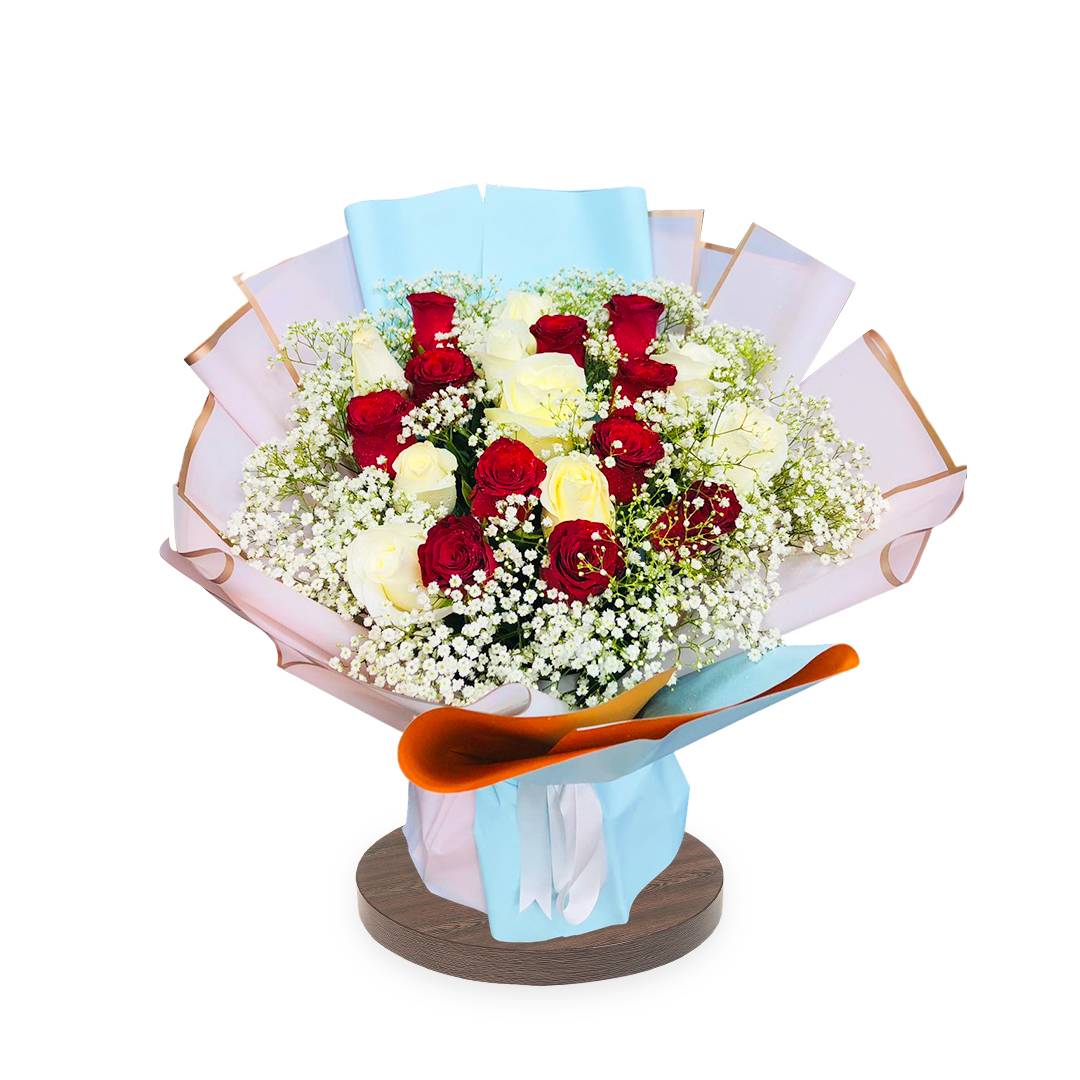 Fresh Roses Flower Bouquet | Flower Gift Center