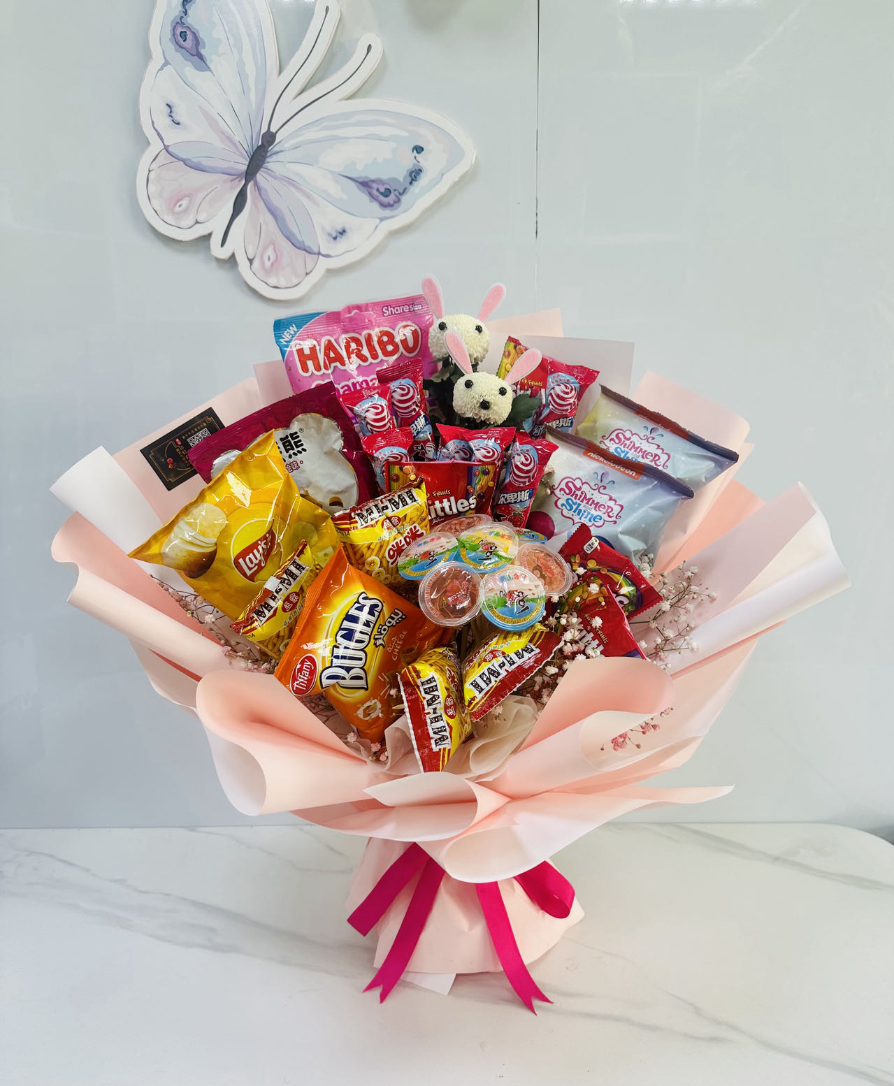 Chips and Jelly Bouquet | Flower Gift Center