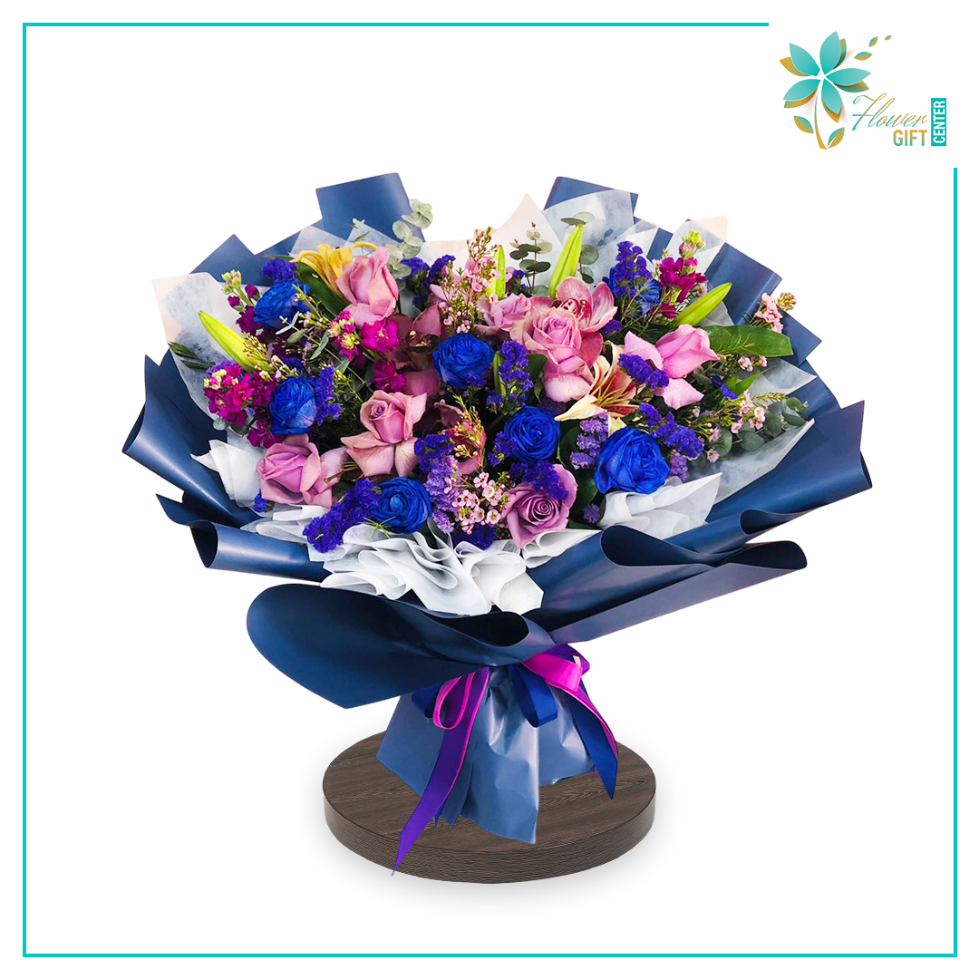Purple Blue Bouquet