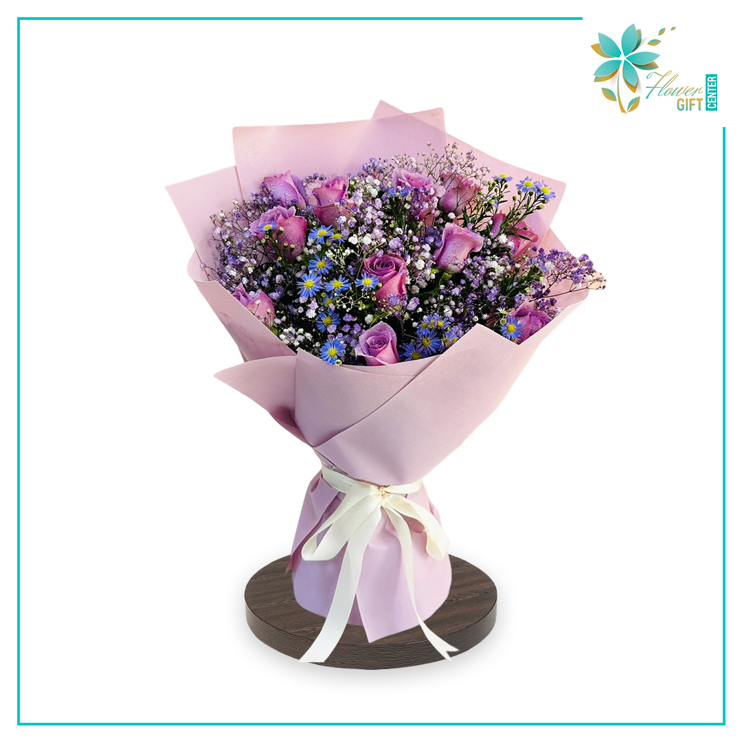 Lavender Bouquet | Flower Gift Center