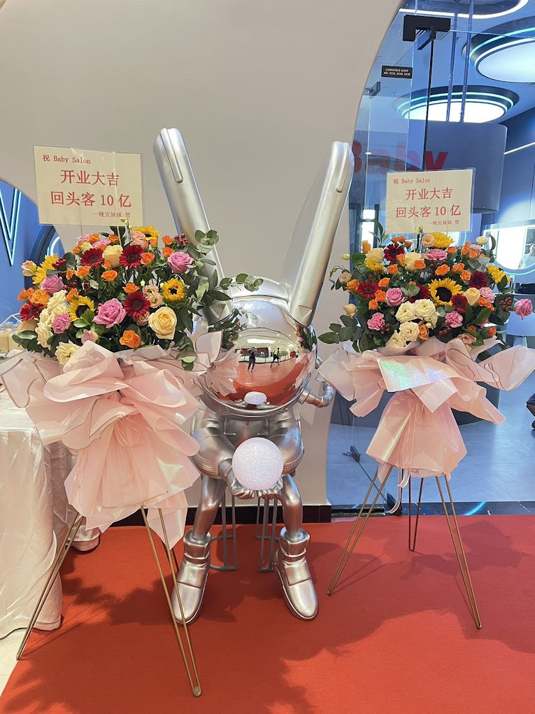 Pink Flower Stand | Flower Gift Center